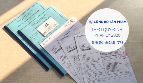 Tự công bố sản phẩm theo quy định pháp lý 2020