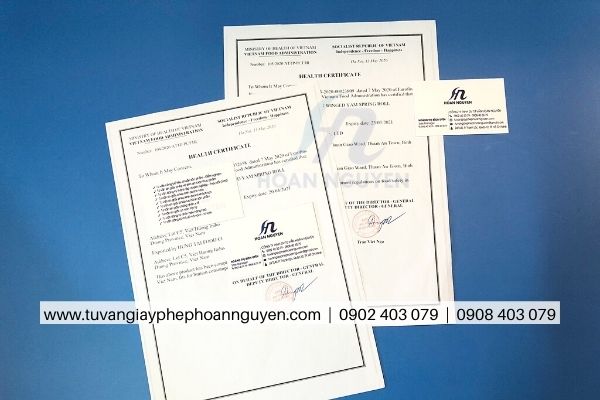 Thủ tục xin giấy chứng nhận health certificate hồ tiêu (Ảnh HOÀN NGUYÊN) Thủ tục xin giấy chứng nhận health certificate hồ tiêu (Ảnh HOÀN NGUYÊN)