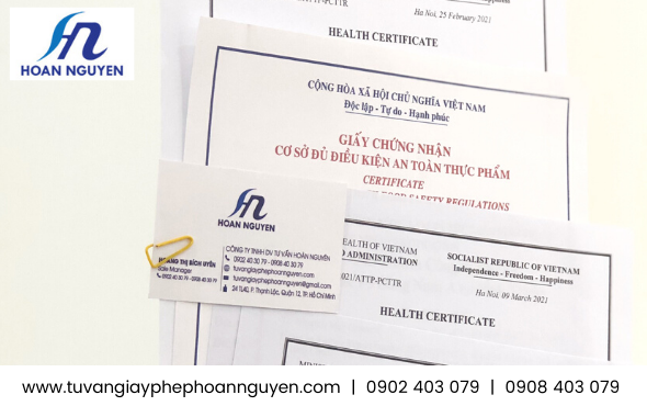 Dịch vụ làm nhanh giấy phép an toàn thực phẩm sản xuất – đóng gói thực phẩm