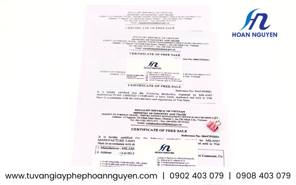 Giấy lưu hành tự do (cfs) miến dong, bún gạo, mì sợi, nui gạo ống Giấy lưu hành tự do (cfs) miến dong, bún gạo, mì sợi, nui gạo ống