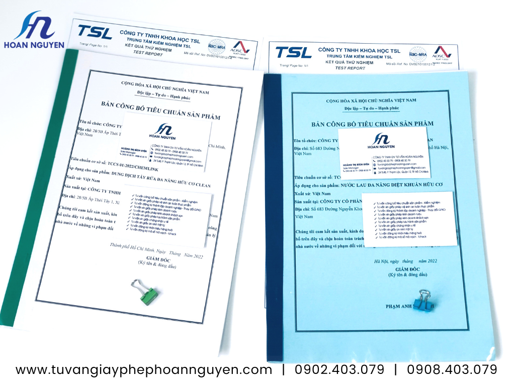 Công bố chất lượng sản phẩm tẩy rửa đa năng