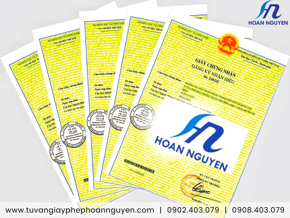 Giấy chứng nhận đăng ký thương hiệu cơ sở chế biến suất ăn sẵn - Hoàn Nguyên xin cấp nhanh