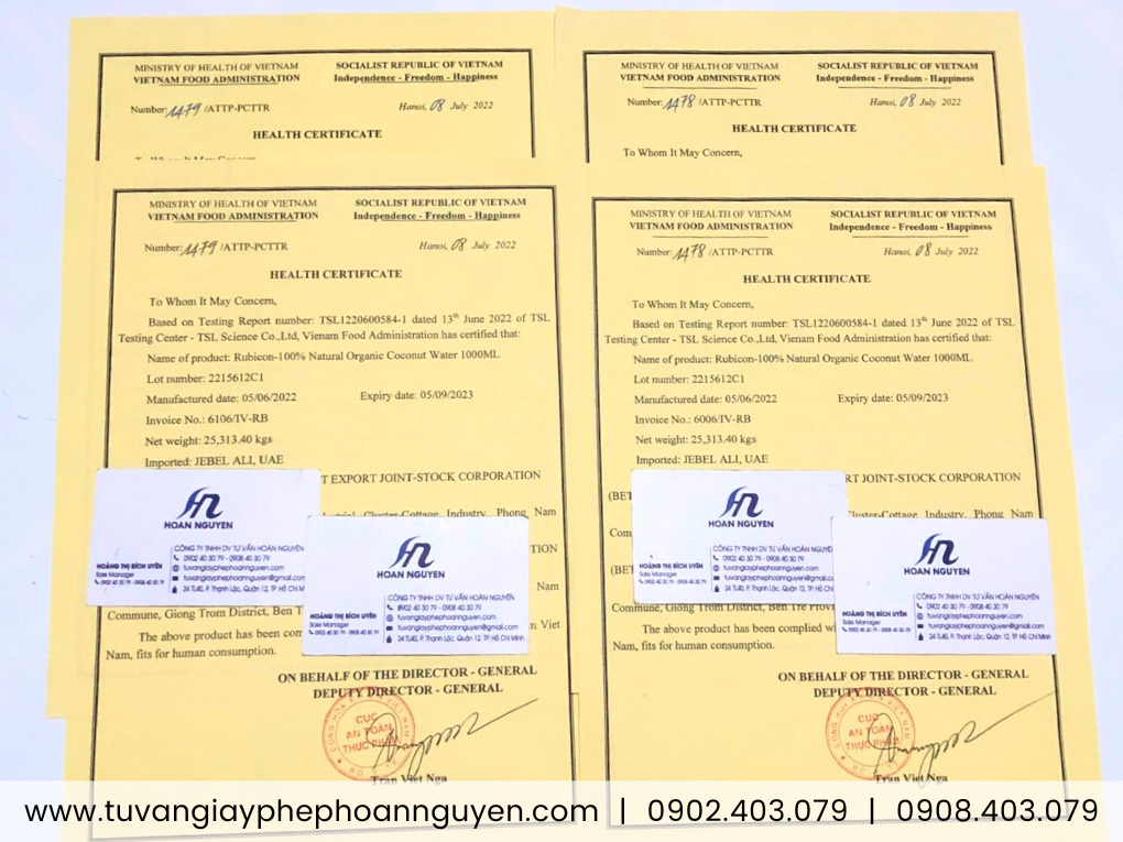 Hoàn Nguyên đăng ký nhanh chứng nhận y tế gà ủ muối xuất khẩu Hoàn Nguyên đăng ký nhanh chứng nhận y tế gà ủ muối xuất khẩu