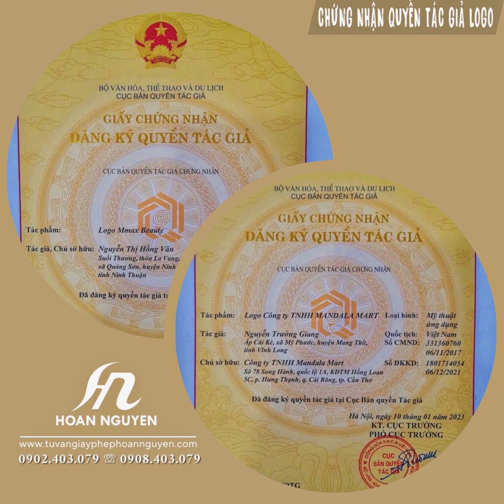 Đăng ký quyền tác giả logo tại Cần Thơ (Ảnh: HOÀN NGUYÊN) Đăng ký quyền tác giả logo tại Cần Thơ (Ảnh: HOÀN NGUYÊN)