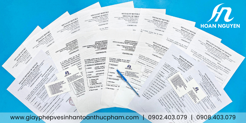 Dịch vụ chuyên nghiệp làm CFS thực phẩm xuất khẩu tại Bến Tre (Ảnh: HOÀN NGUYÊN)