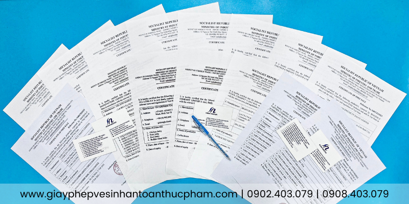 Dịch vụ chuyên nghiệp làm CFS thực phẩm xuất khẩu tại Bình Phước (Ảnh: HOÀN NGUYÊN)