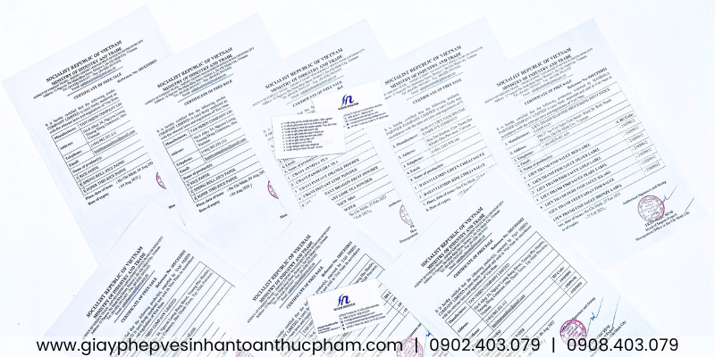 Dịch vụ làm giấy lưu hành tự do xuất khẩu thực phẩm tại Ninh Thuận (Ảnh: HOÀN NGUYÊN)