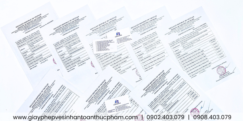 Dịch vụ làm giấy lưu hành tự do xuất khẩu thực phẩm tại Thủ Đức (Ảnh: HOÀN NGUYÊN) Dịch vụ làm giấy lưu hành tự do xuất khẩu thực phẩm tại Thủ Đức (Ảnh: HOÀN NGUYÊN)